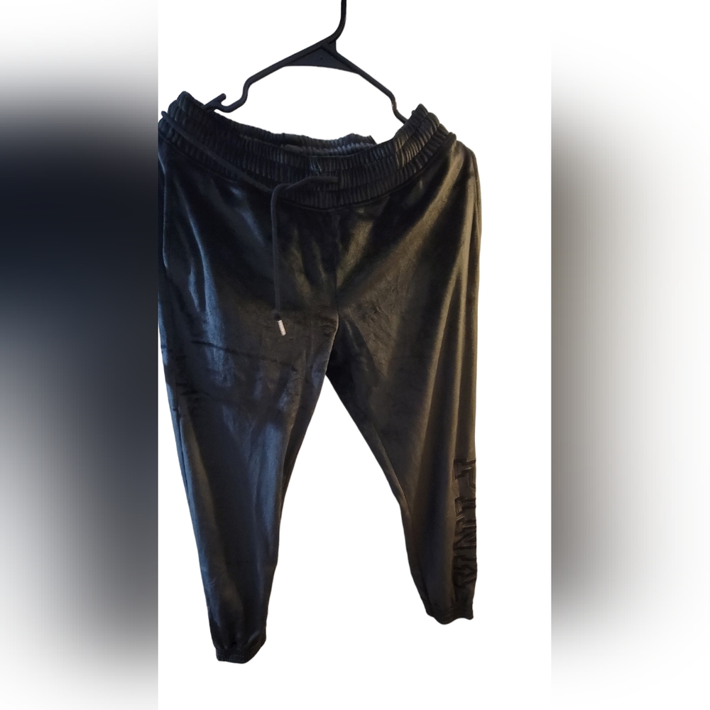 VICTORIA SECRET PINK. VELOUR SKINNY  Joggers